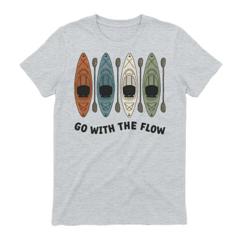 Kayaking Go With The Flow