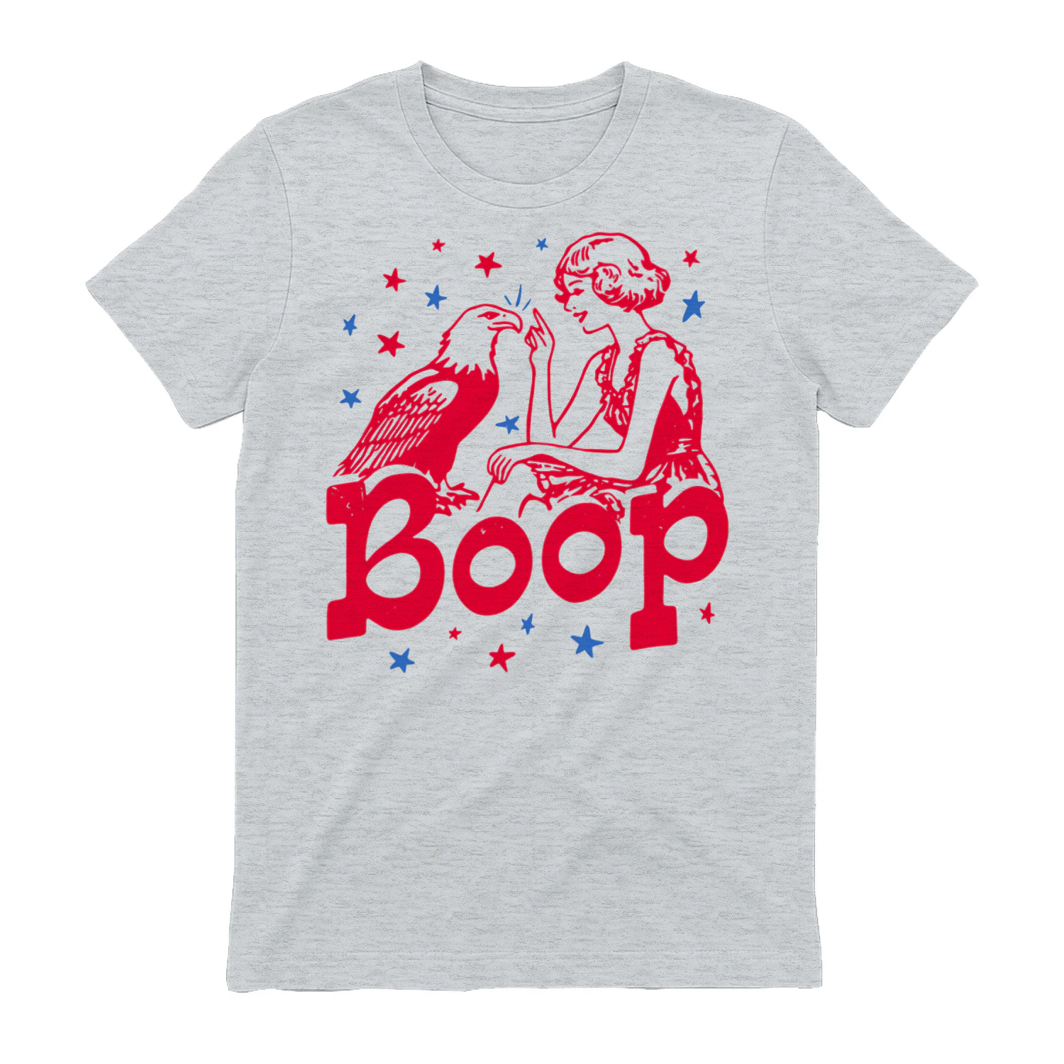 Boop Eagle Patriotic July Fourth Humor