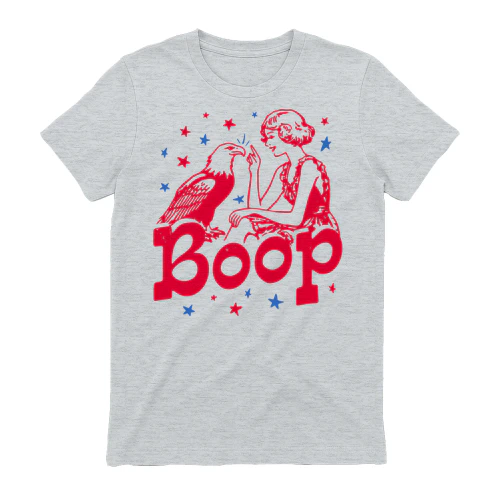 Boop Eagle Patriotic July Fourth Humor