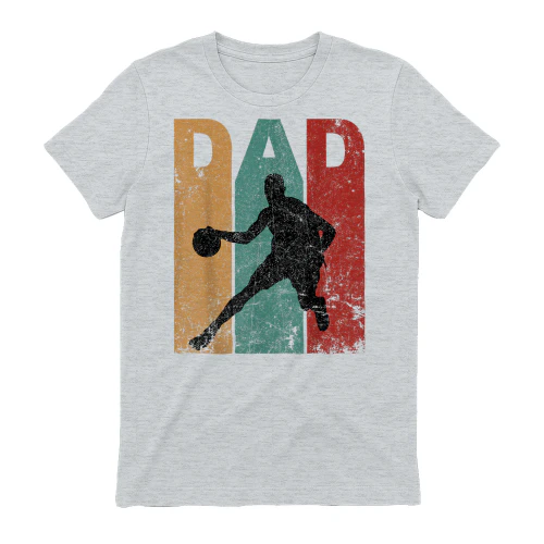 Vintage Basketball Dad Fathers Day Gift Basketball Player