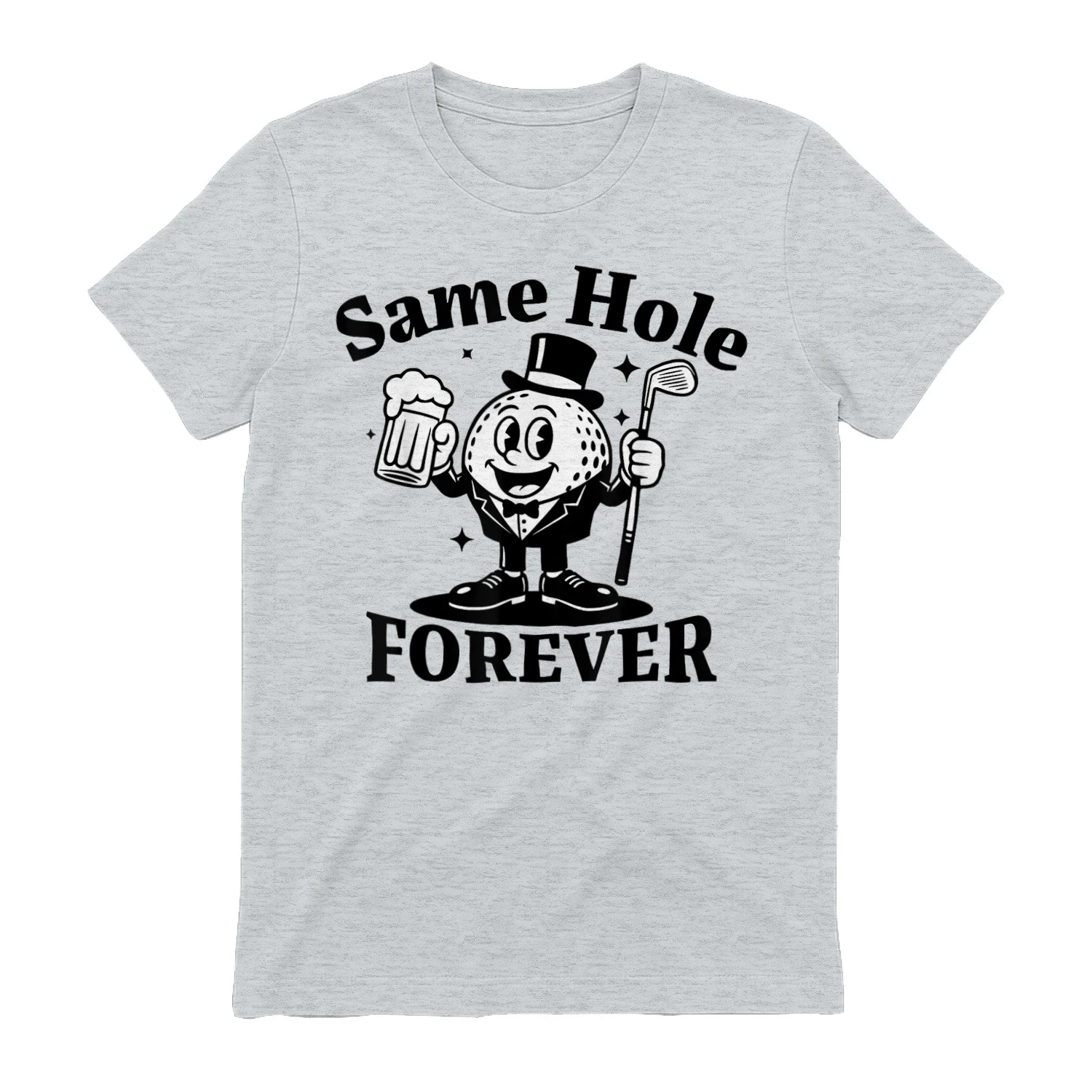 Golf Bachelor Party Same Hole Forever Funny Groomsman Groom