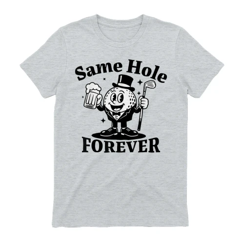 Golf Bachelor Party Same Hole Forever Funny Groomsman Groom