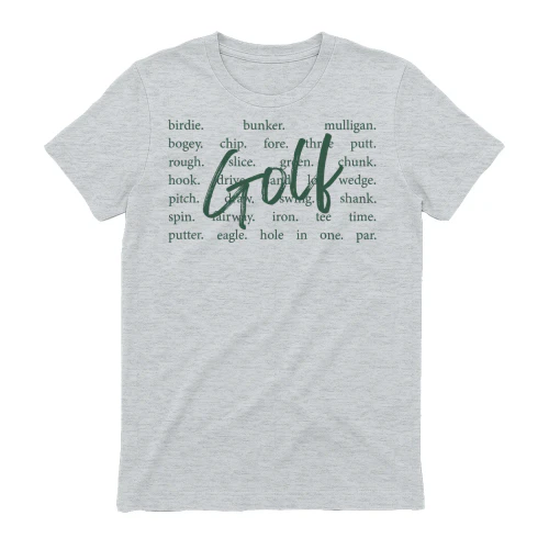 Golf Text