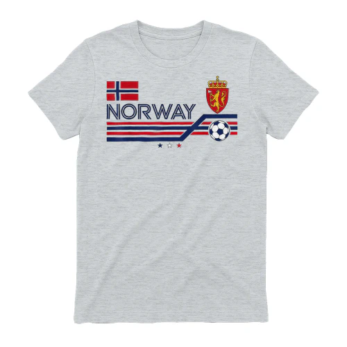 Norge Rowing Vintage Norway Letters Soccer