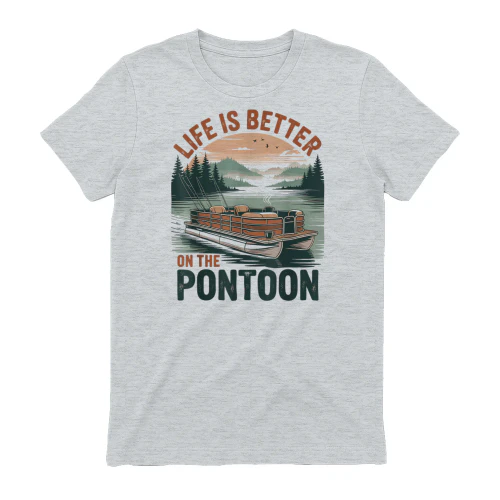Vintage Pontoon Captain Pontoon Boat Vacation Summer Boating