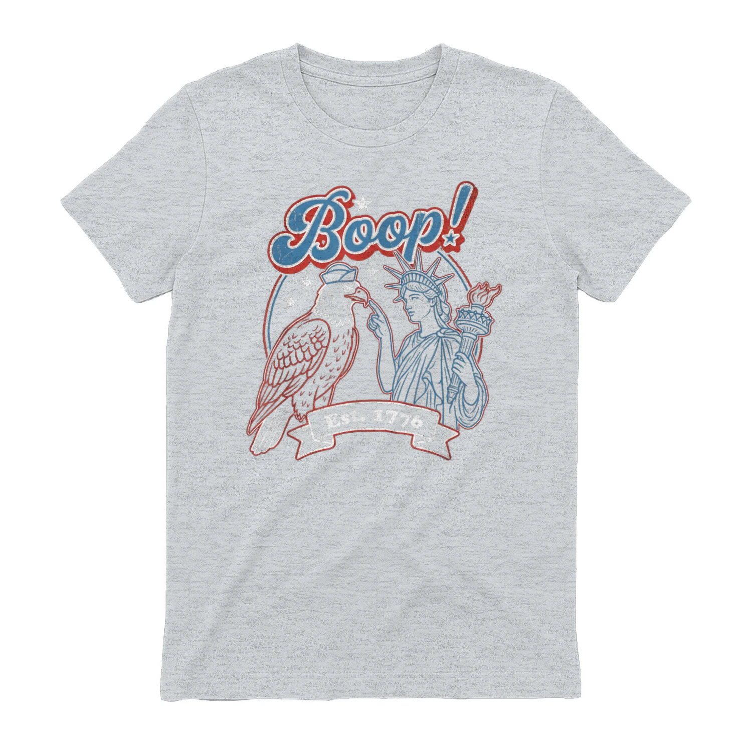 Boop 4th of July Retro Eagle Liberty America Vintage USA