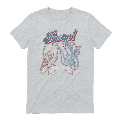 Boop 4th of July Retro Eagle Liberty America Vintage USA