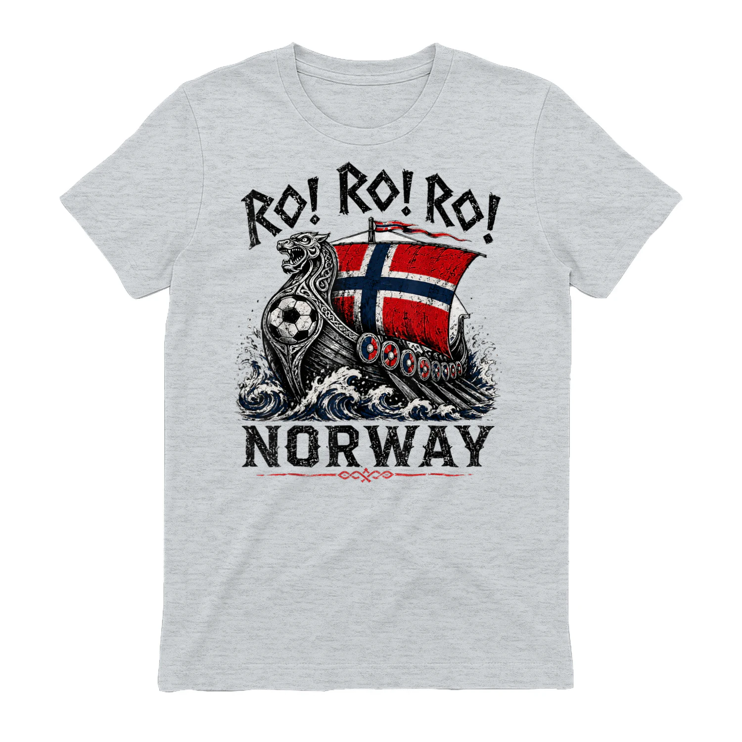 Ro Ro Norwegian Viking Ship Norway Flag Culture