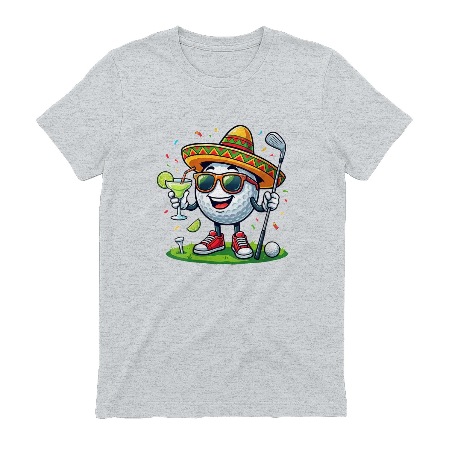 Women's Funny Cinco De Mayo Golf Margarita with Sombrero Fiesta Golf