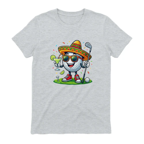 Women's Funny Cinco De Mayo Golf Margarita with Sombrero Fiesta Golf