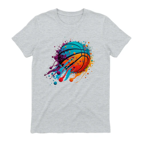 Basketball Splash Team Player Baller Basketball Player