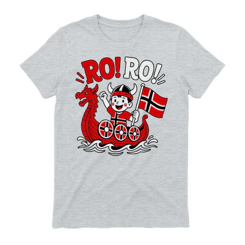 Ro Ro Funny Norway Viking Cartoon Kids Norwegian