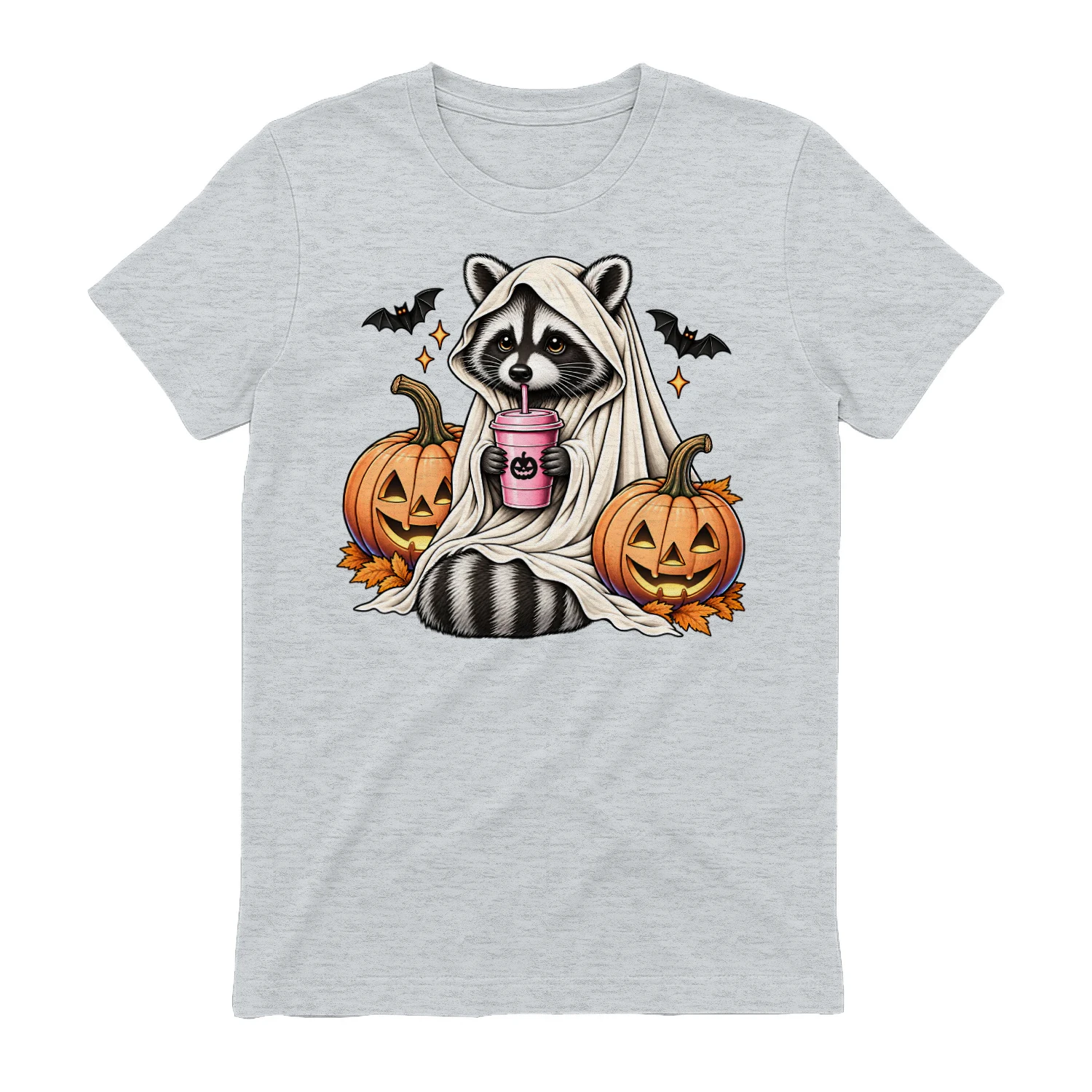 Cute Raccoon Ghost Halloween Shirt