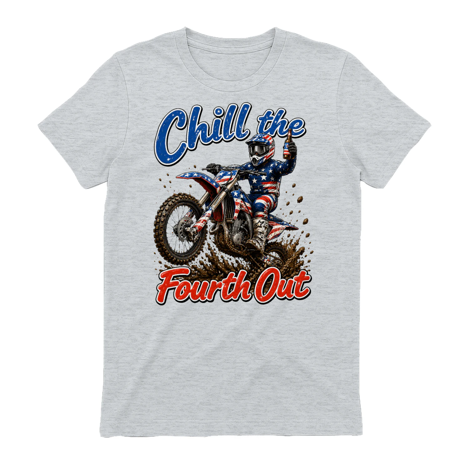 Dirt Bike Motocross Chill The Fourth Out
