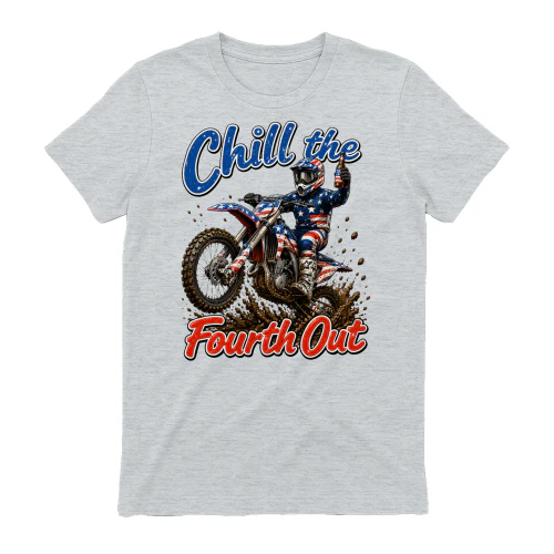 Dirt Bike Motocross Chill The Fourth Out