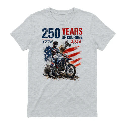 Dirt Bike Motocross 250 Years Of Courage