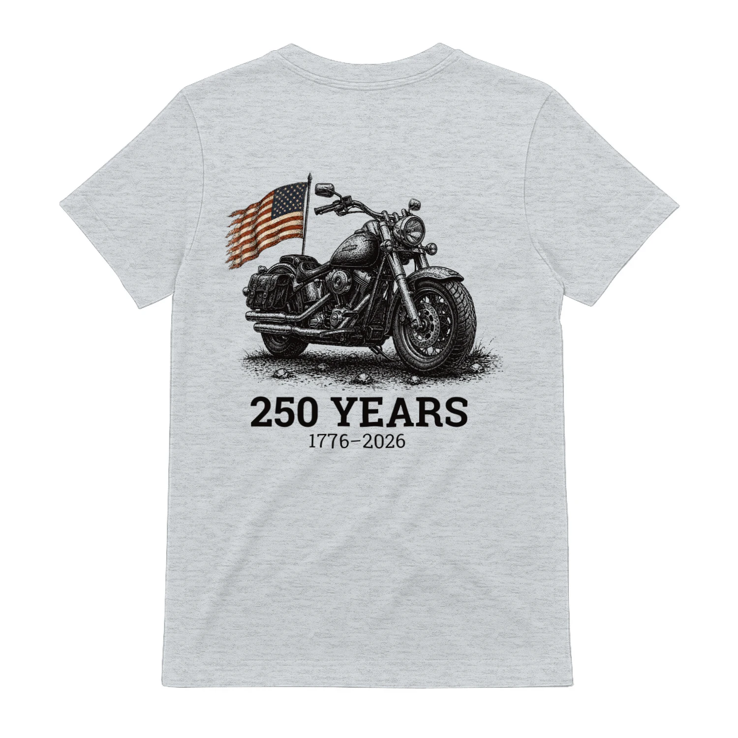 Motorcycle 240 Years US 1776 2026