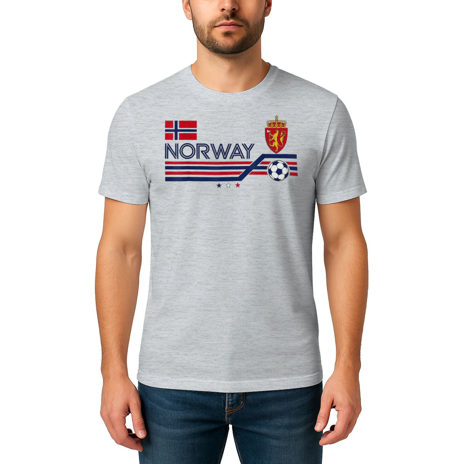 Norge Rowing Vintage Norway Letters Soccer