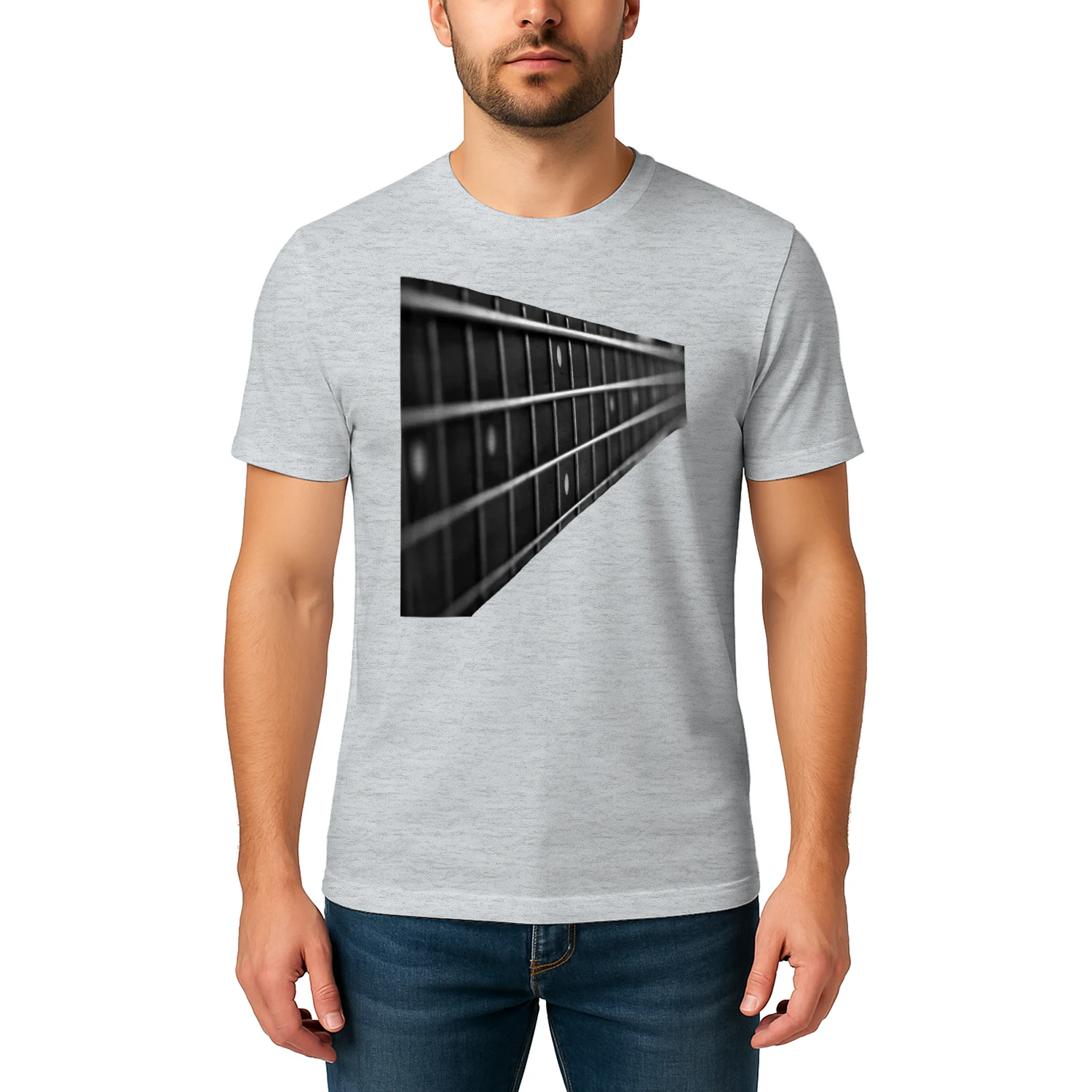 Bass Guitar Superkatillz Adult Unisex Bass Guitar Music T-Shirt Black