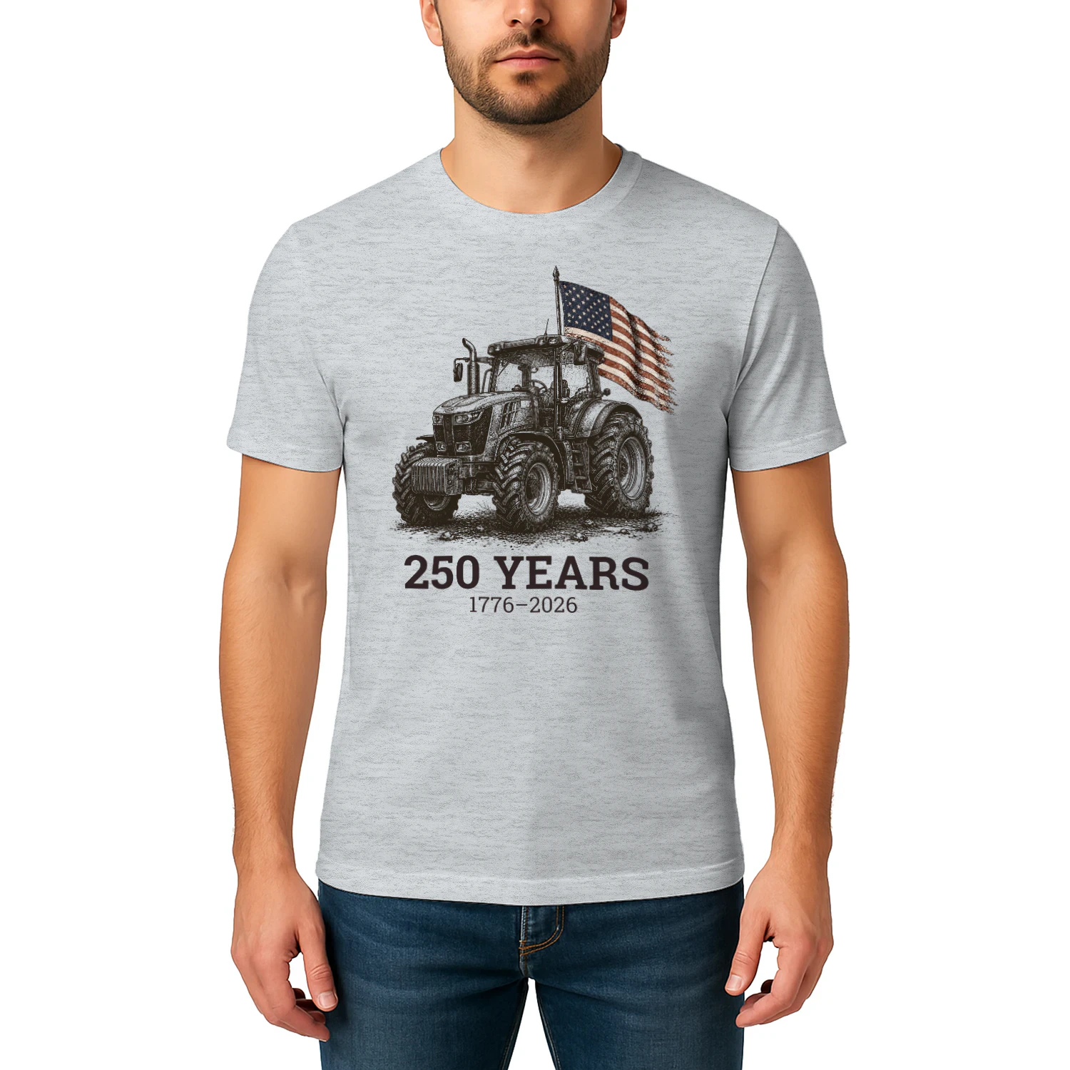 Tractor Farming Vintage 250 Years US