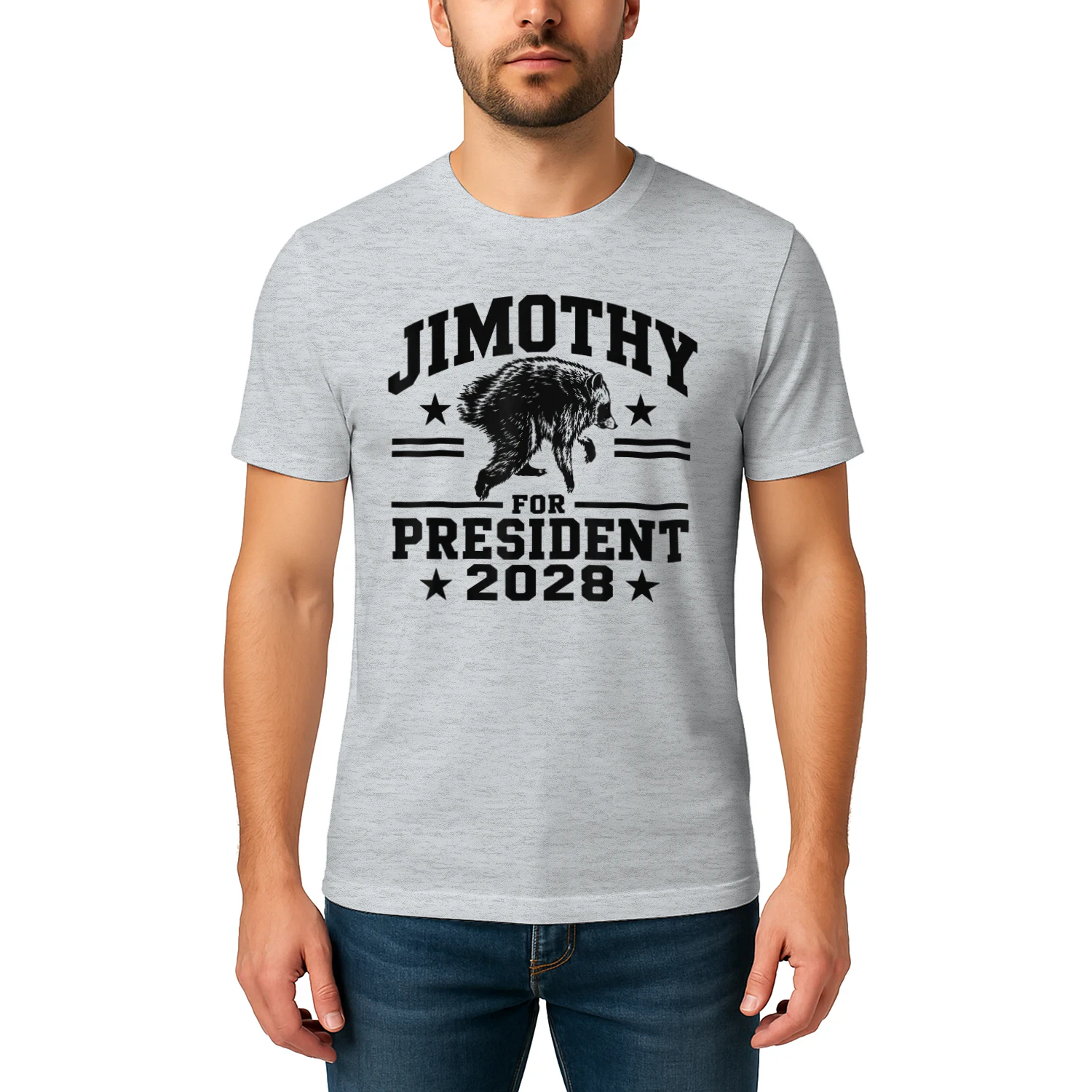 JIMOTHY for President USA 2028 Viral Raccoon Meme