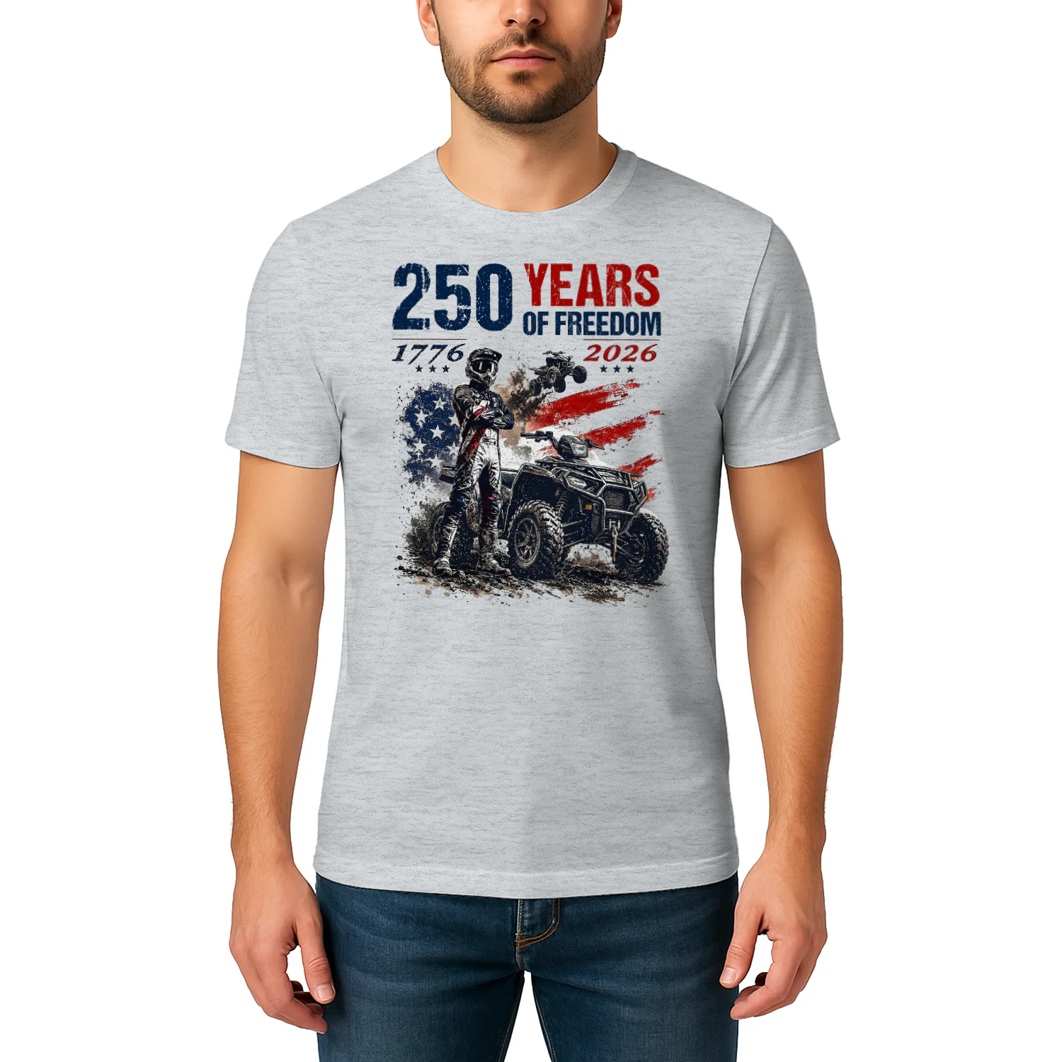 ATV Four Wheeler 250 Years Of Freedom