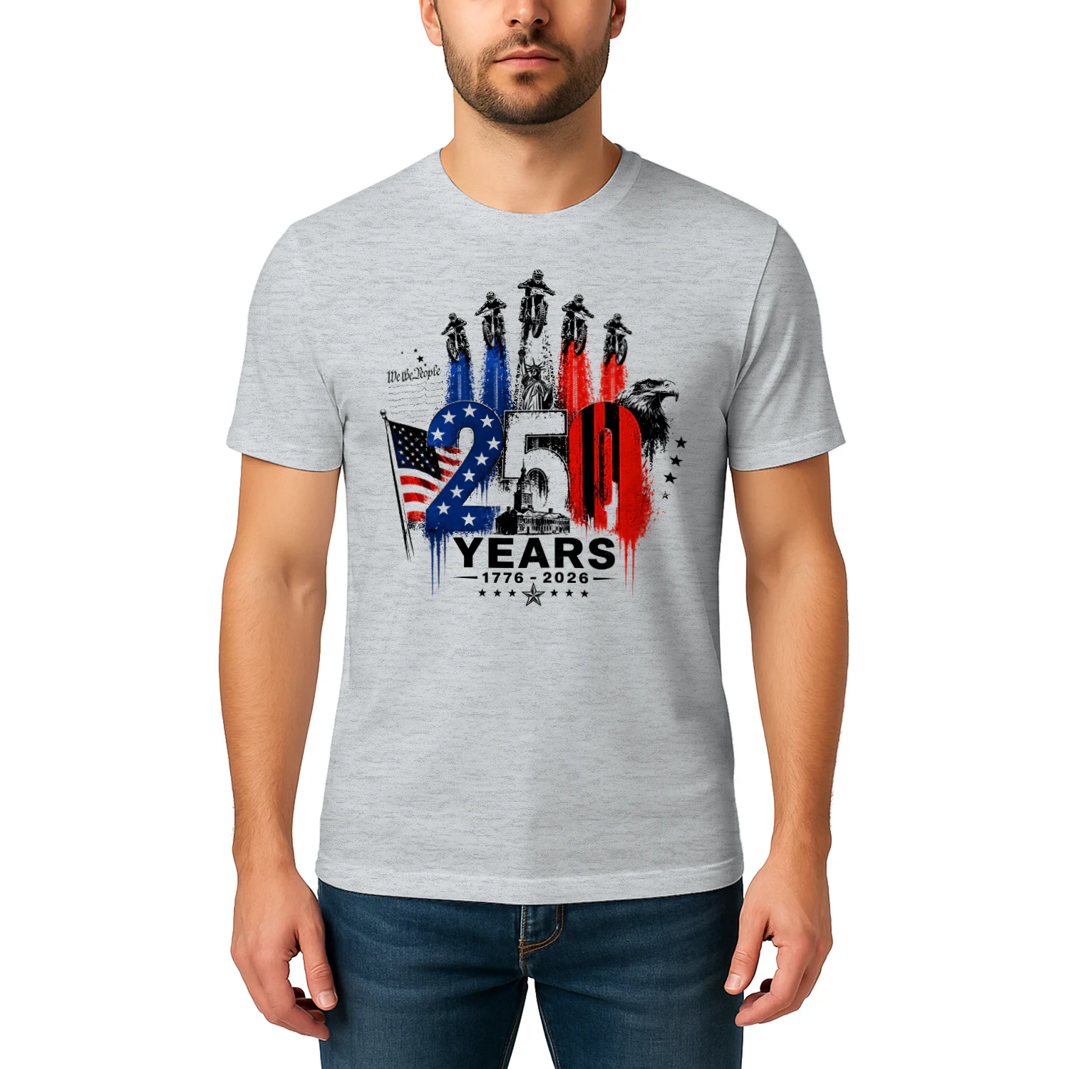 Dirt Bike Motocross 250 Years US