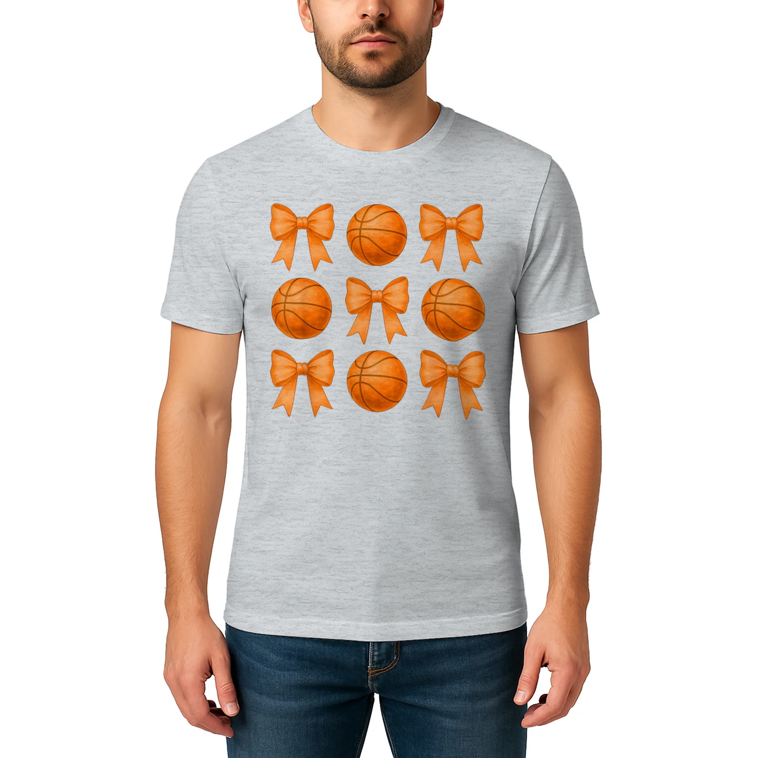 Basketball Mom Sister Coquette Bows Cute Girls Basketball