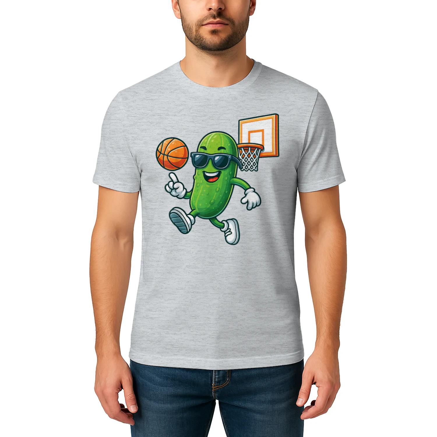 Pickle Playing Basketball