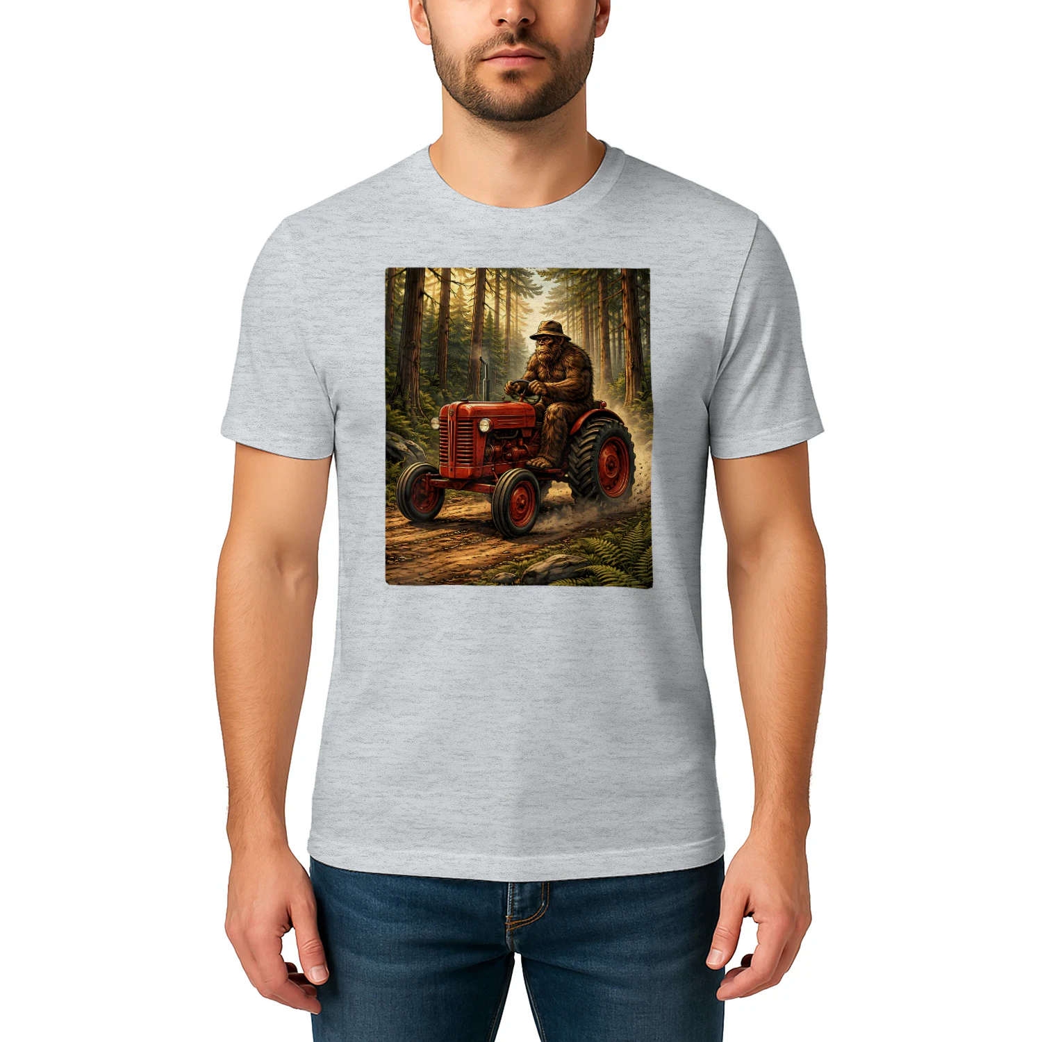 Bigfoot Tractor Design for Farmer Dad Farming Farm Dad