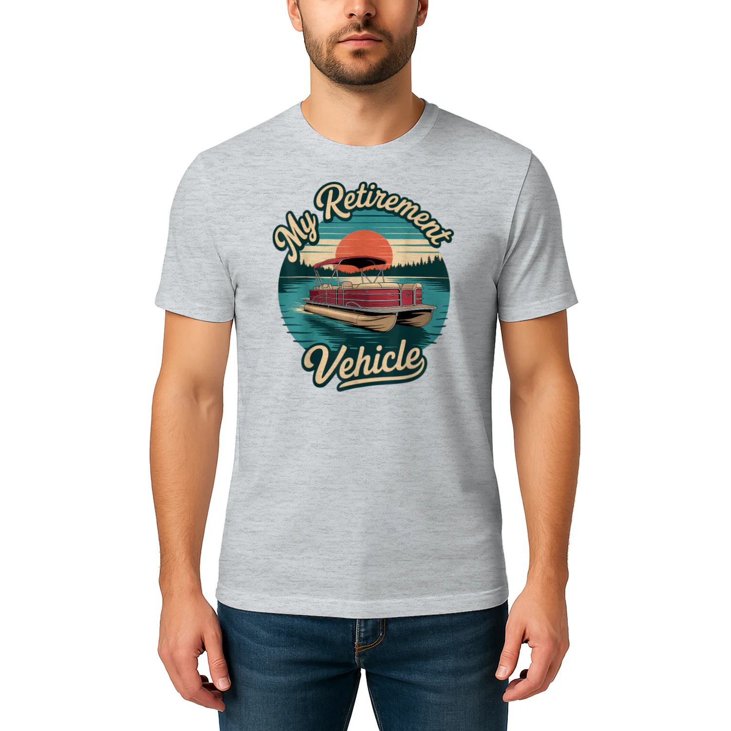 Retirement Vehicle Lake Boating Sailing Pontooning Pontoon