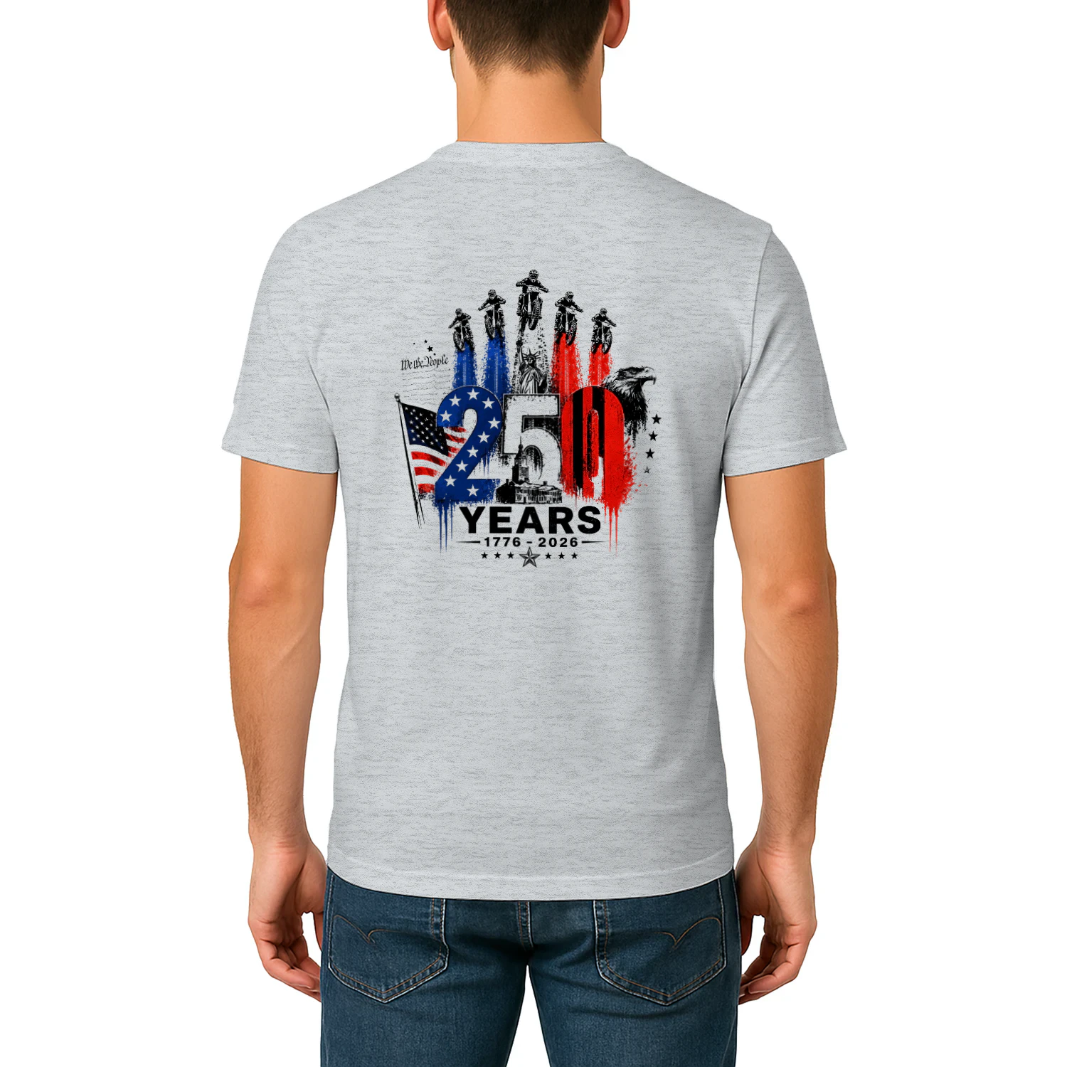 Dirt Bike Motocross 250 Years US