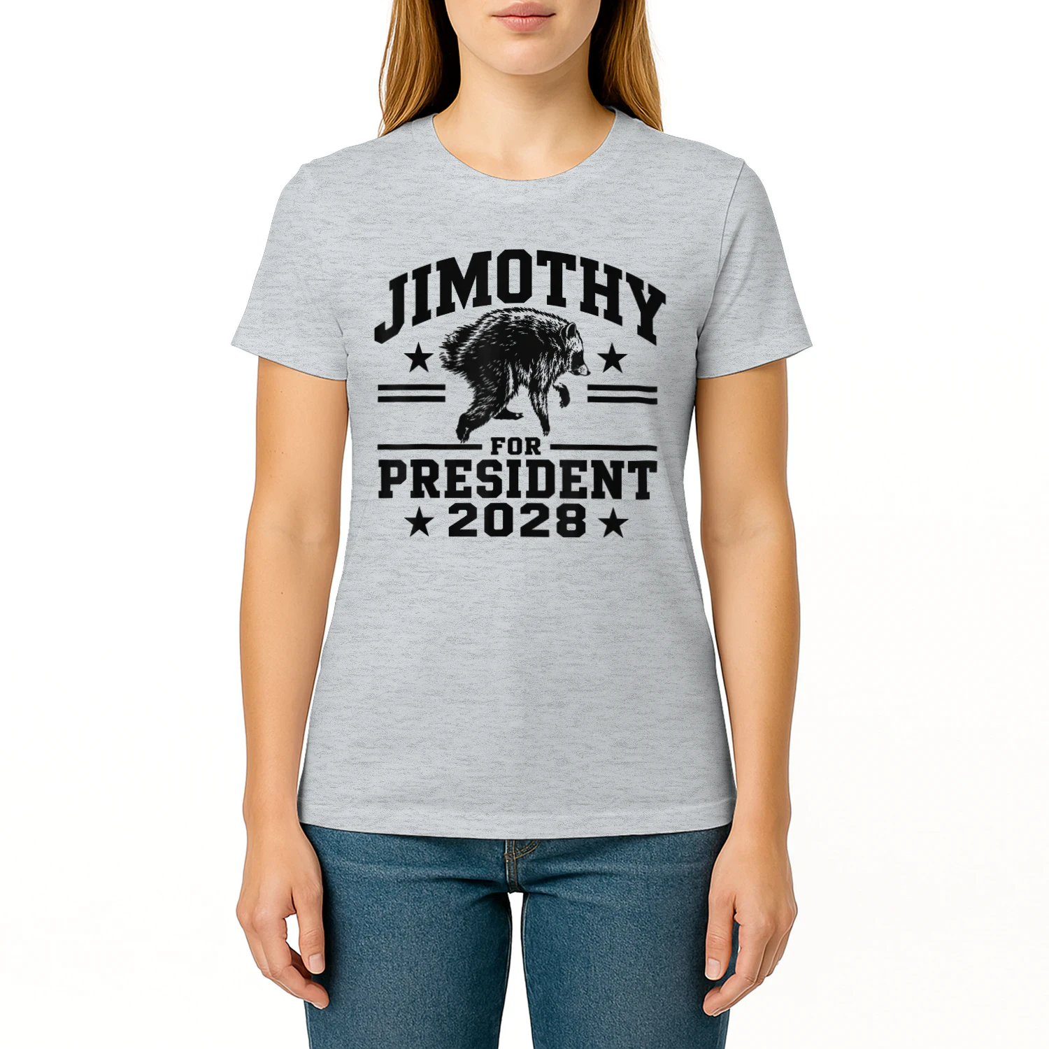 JIMOTHY for President USA 2028 Viral Raccoon Meme