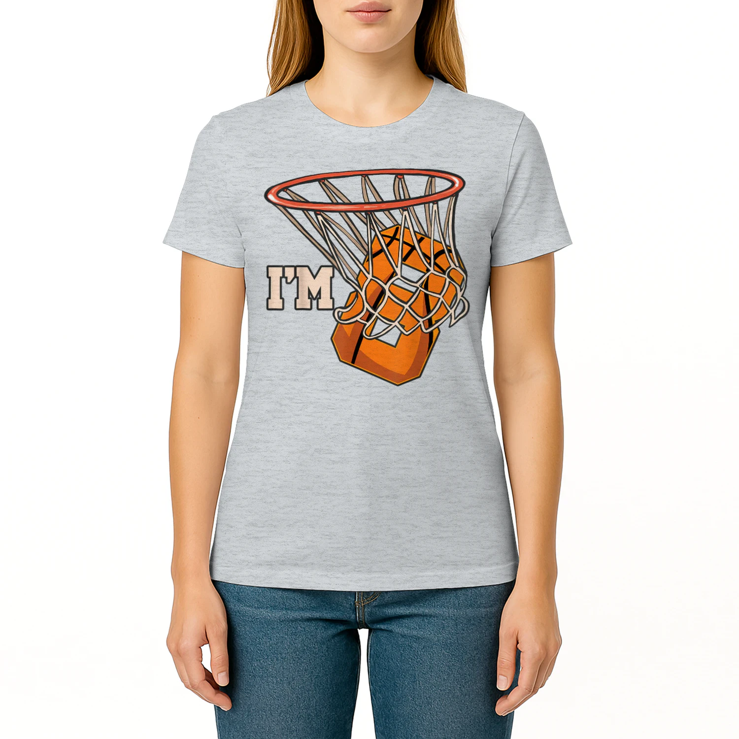 I'm 8 Basketball Theme Birthday Party Celebration 8th
