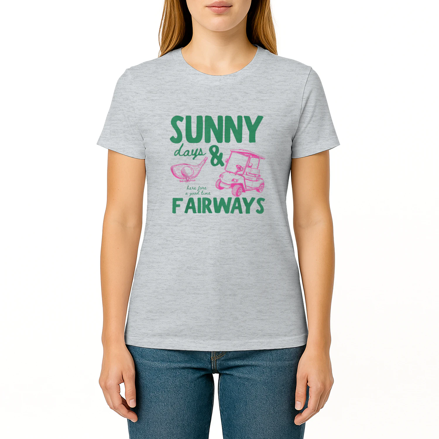 Summer Vacation Sunny Days and Fairways Golf Lover Funny