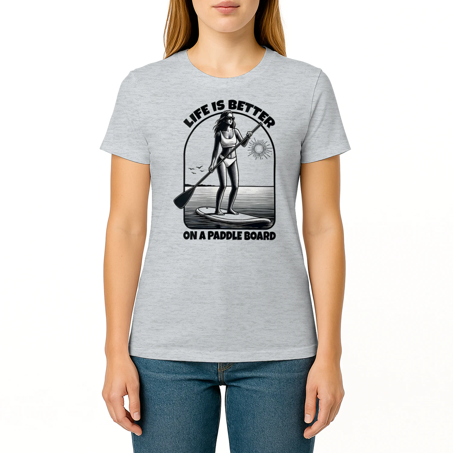 Womens Paddle Board Outfit Women Girls SUP