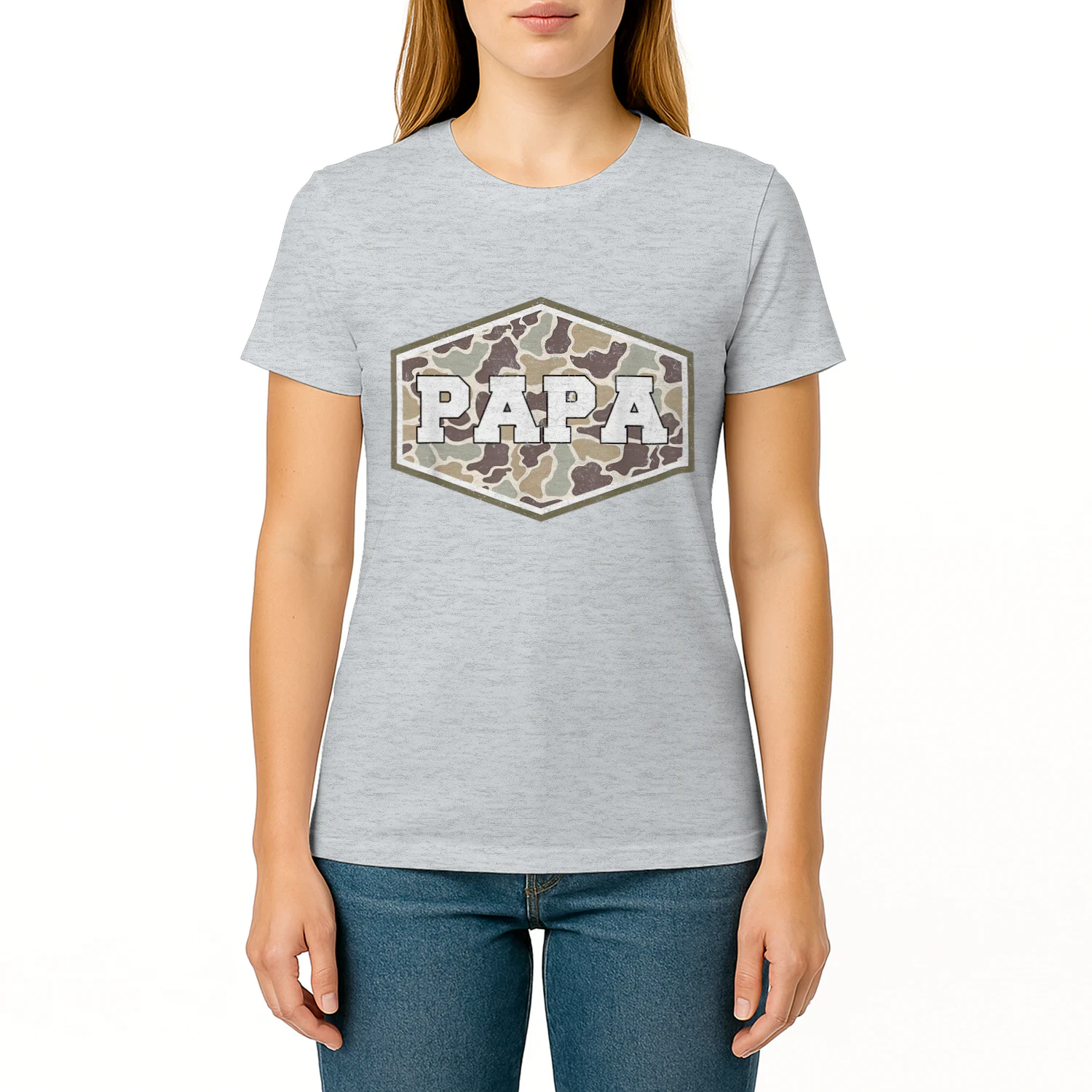 Papa Camouflage Daddy Dad Happy Father's Day Best Dad Ever