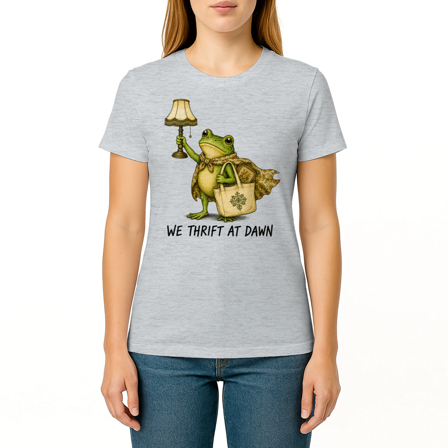 We Thrift At Dawn Frog Thrifting Vintage