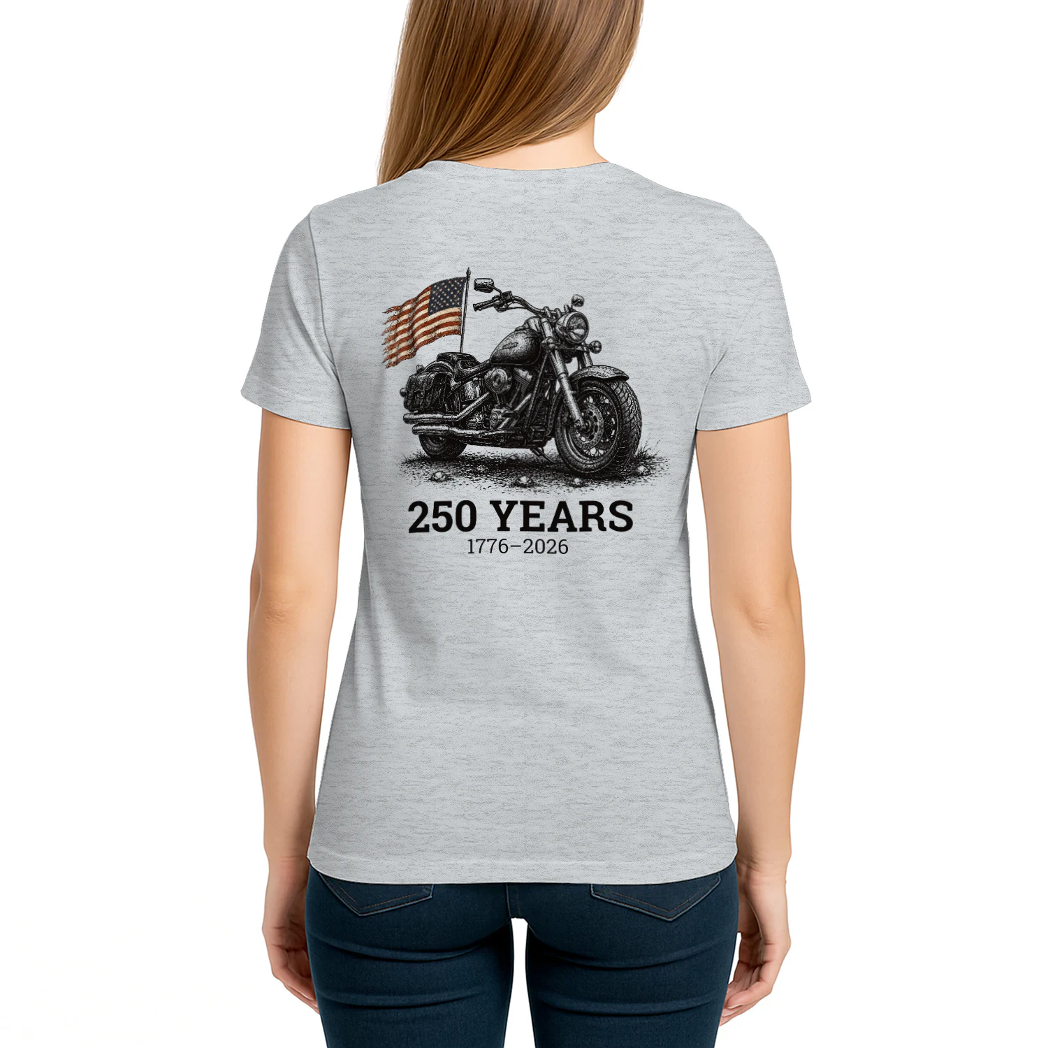Motorcycle 240 Years US 1776 2026