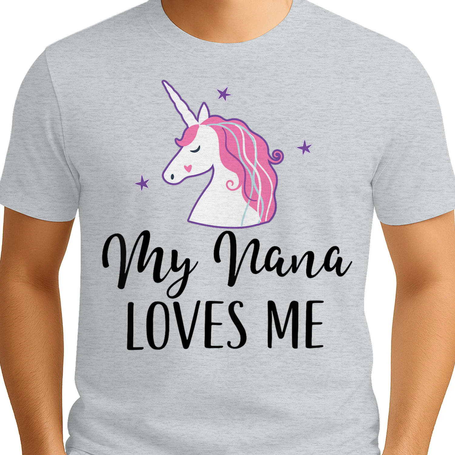 My Nana Loves Me Girl Unicorn