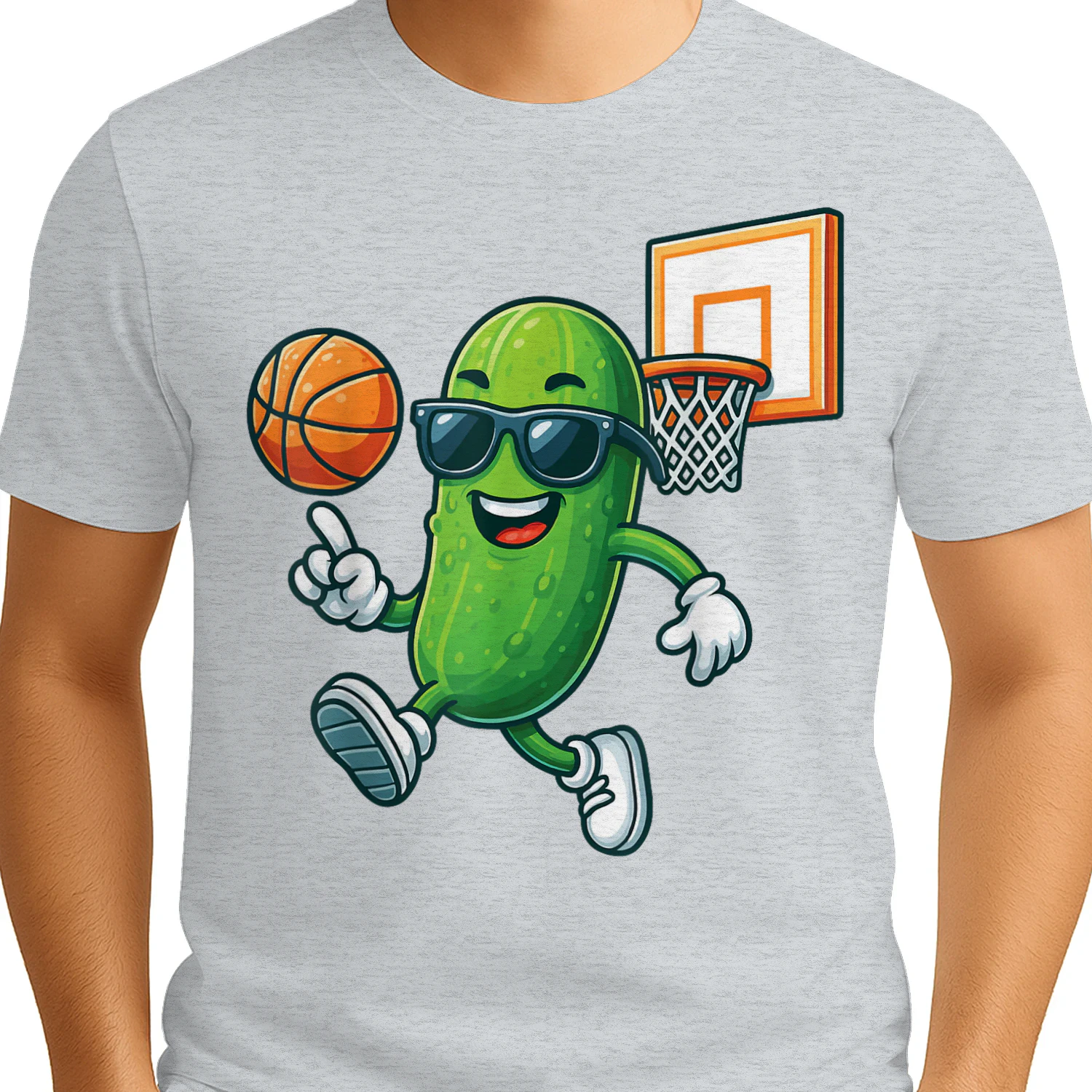 Pickle Playing Basketball