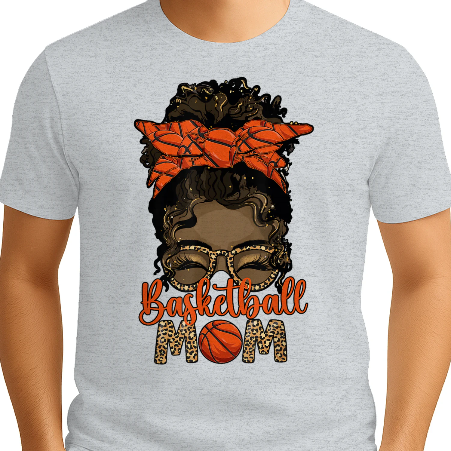 Black Basketball Mom Melanin Mother of A Basketball Player