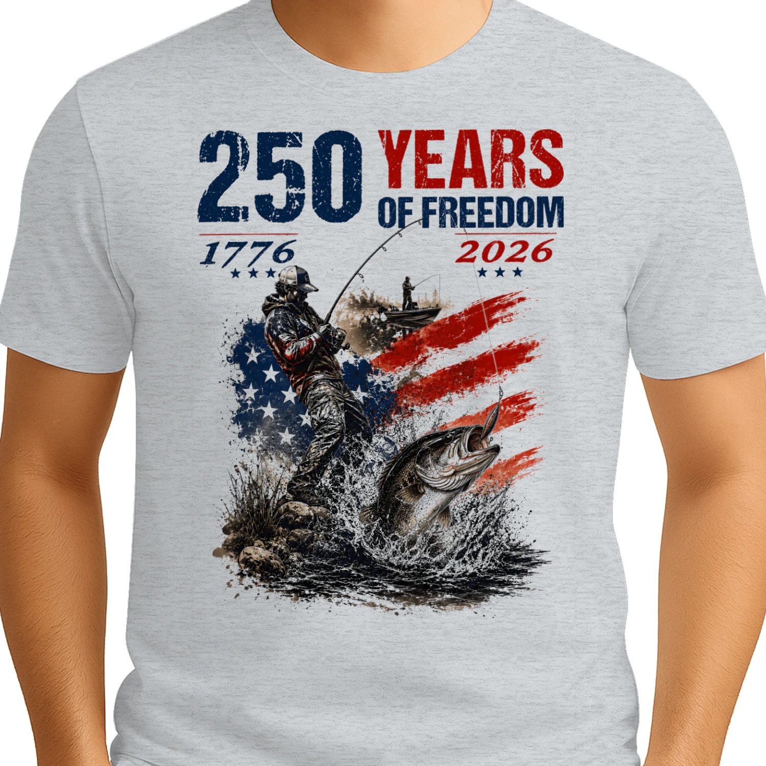 Fishing 250 Years Of Freedom US