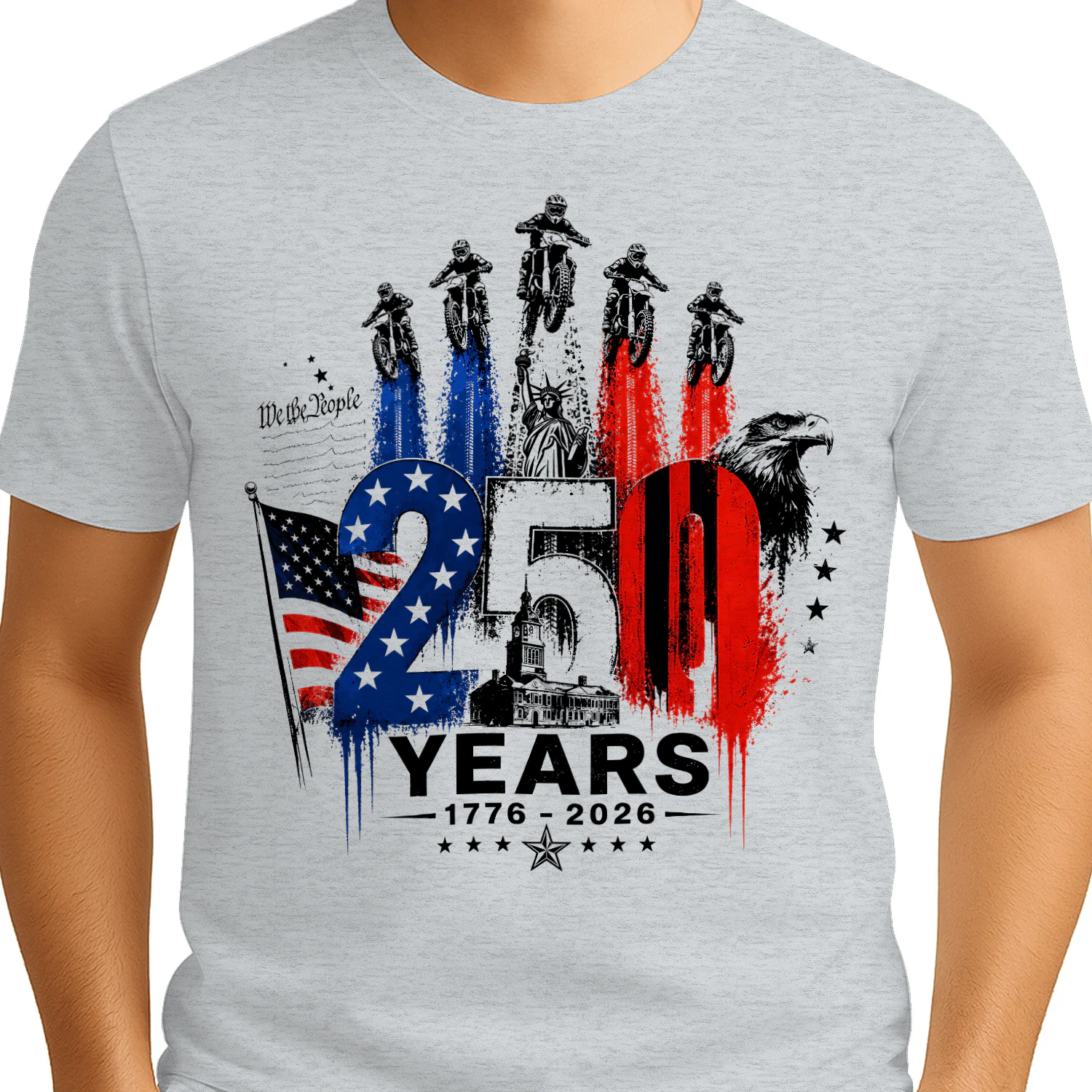 Dirt Bike Motocross 250 Years US