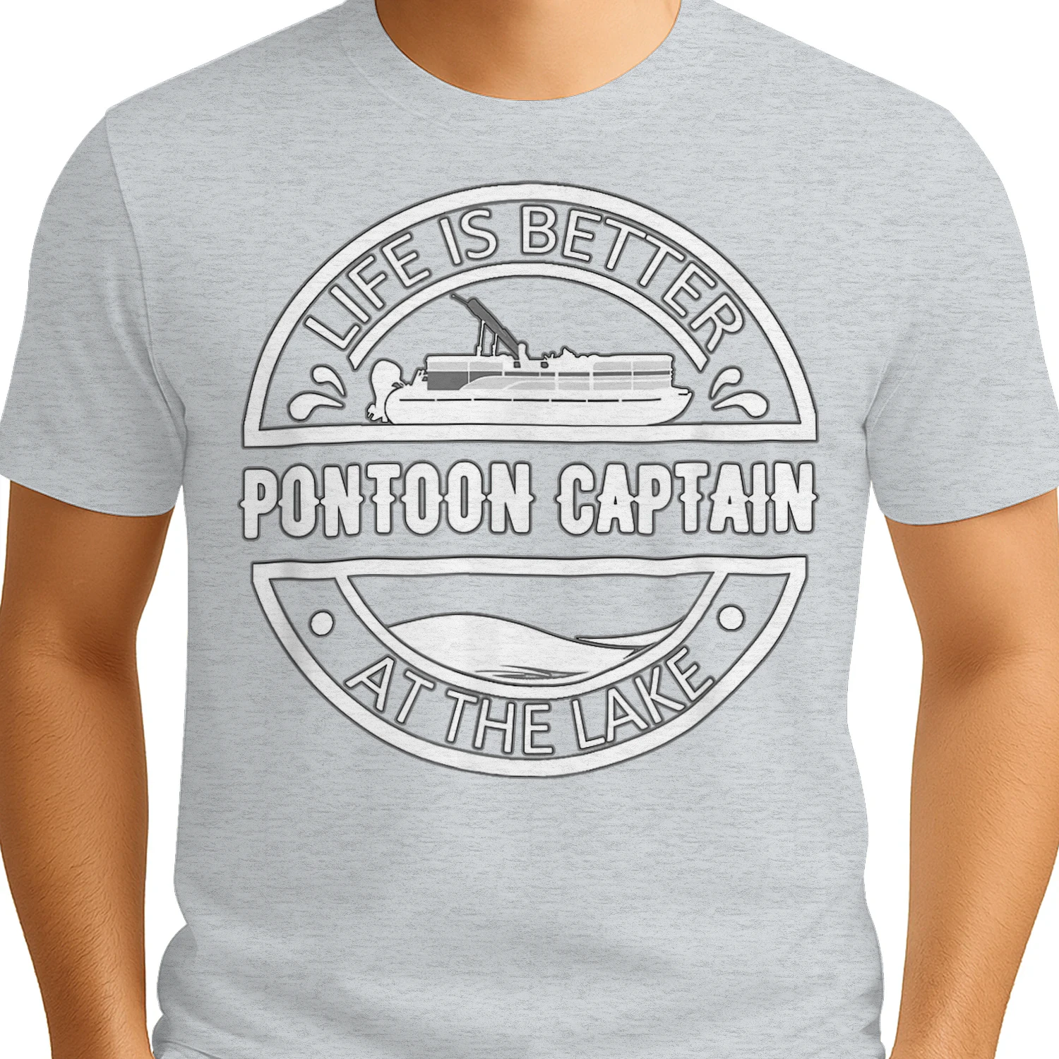 Pontoon Captain Life Is Better At The Lake