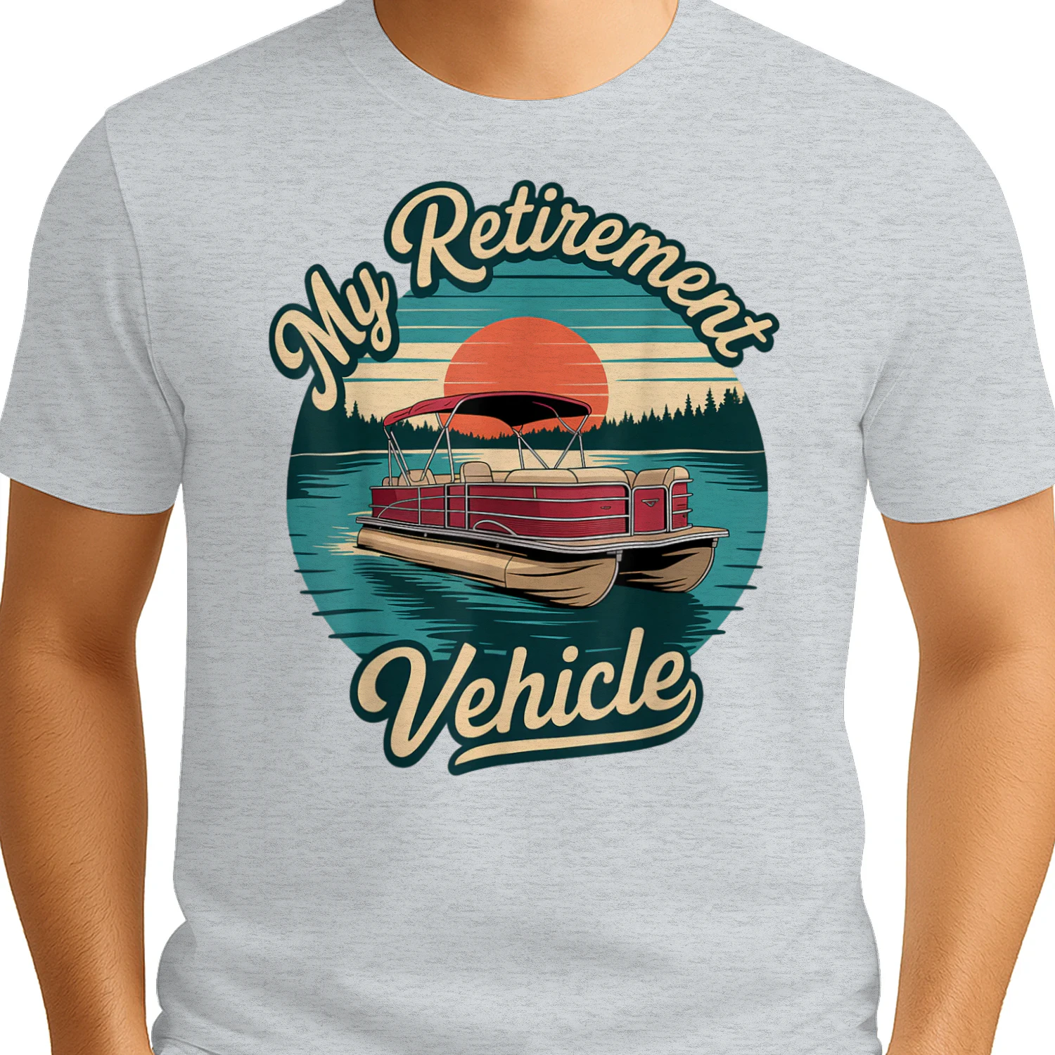 Retirement Vehicle Lake Boating Sailing Pontooning Pontoon