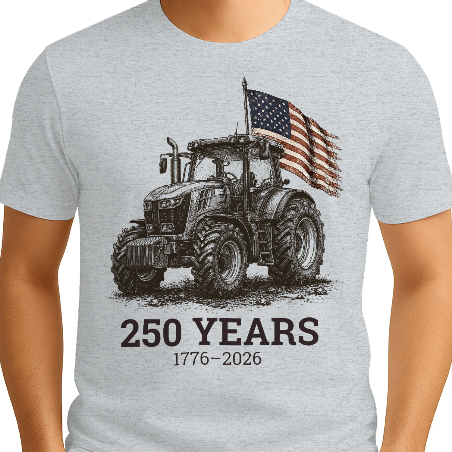 Tractor Farming Vintage 250 Years US