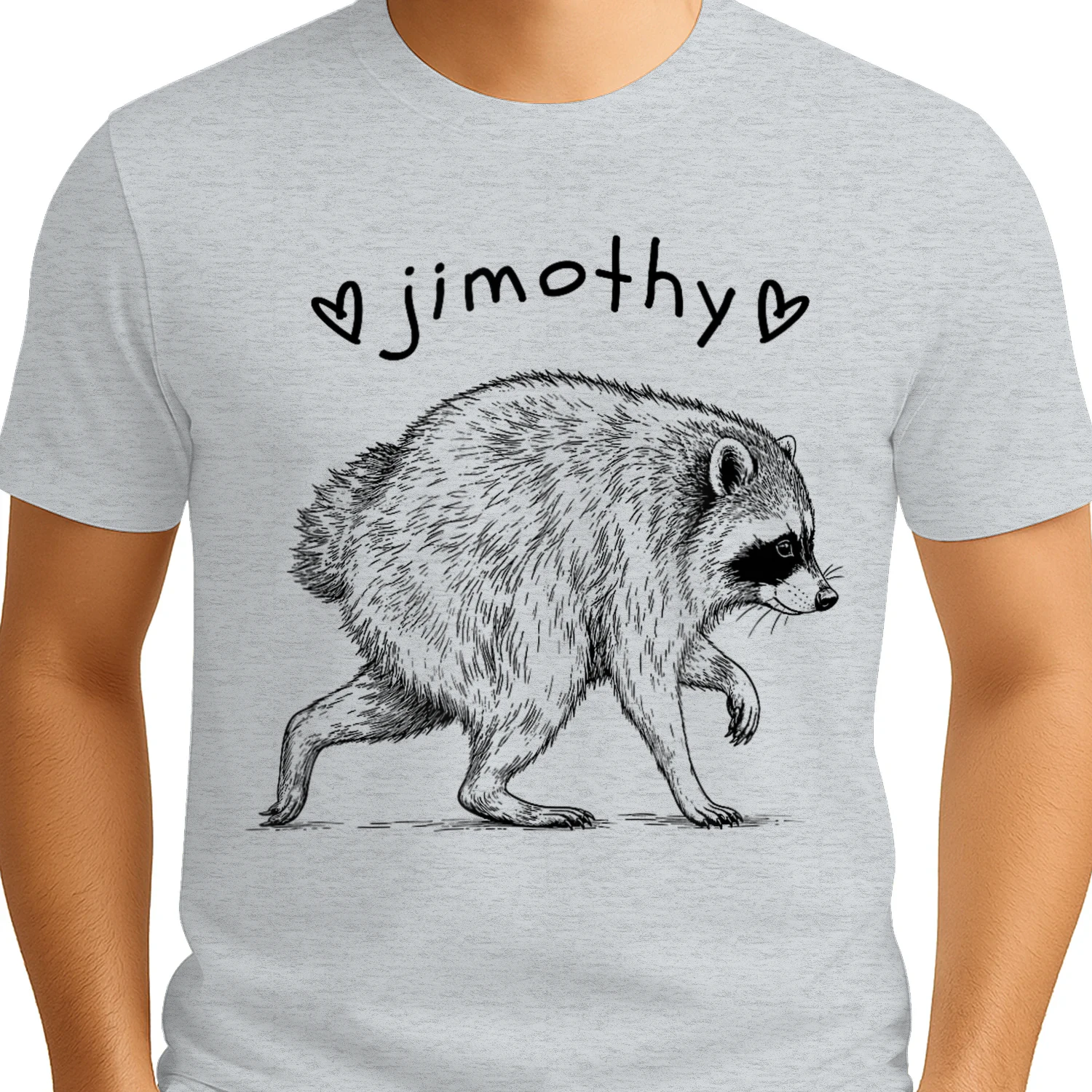 Jimothy Cute Viral Short Spined Racoon