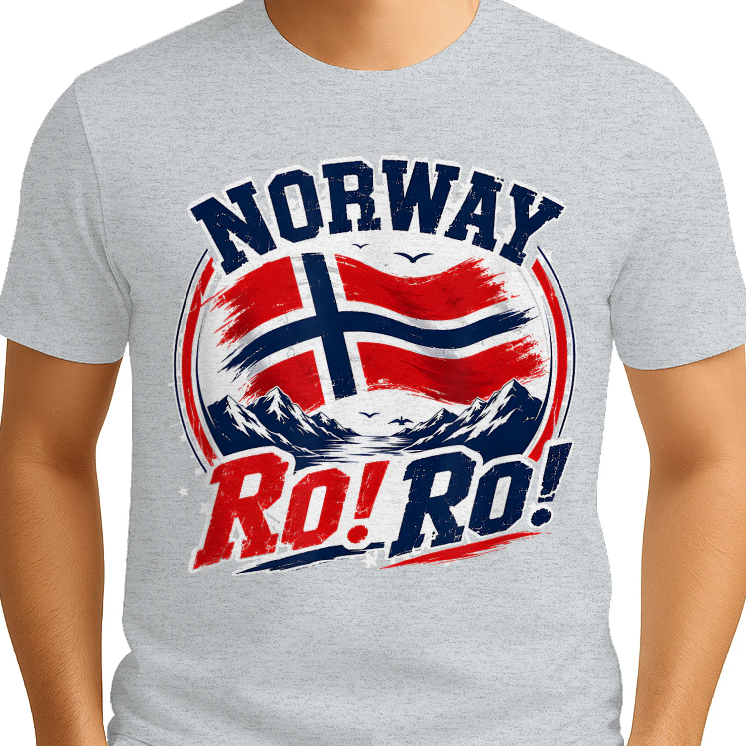 Norway Flag Shirts and Norwegian Flag with Ro Ro