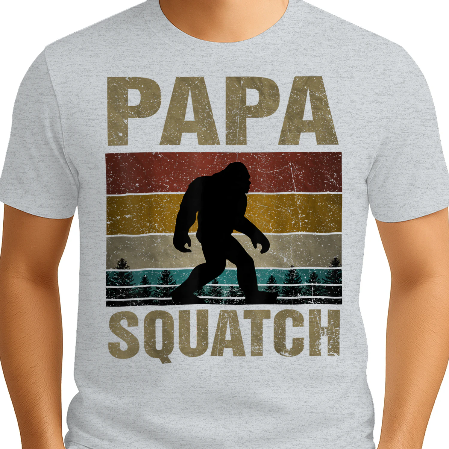 Papa Squatch Bigfoot Papa Sasquatch Yeti Family